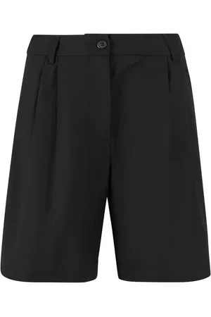 Urban classics Shorts - Ladies Pleated Bermuda Shorts - 27 32 - för Dam