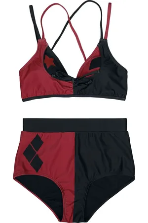 Batman DC Comics Bikini-set - Harley Quinn Stars and Diamonds - S XXL - för Dam