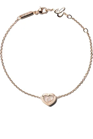 Chopard 18kt rose gold Happy Diamonds Icons bracelet