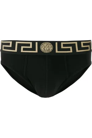 VERSACE Trosor med mönstrad kant