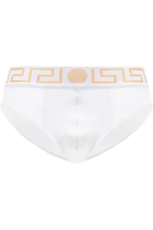 VERSACE Trosor med mönstrad kant