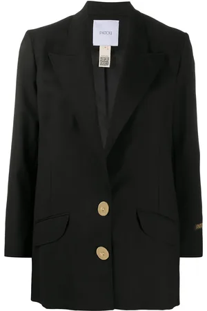 Patou Blazer med juvelknapp