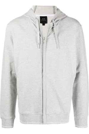 Armani Exchange Hoodie med logotyp