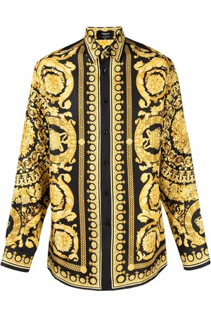 VERSACE Barocco sidenskjorta