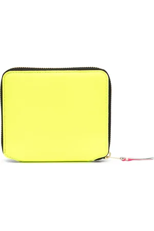Comme des Garçons Super Fluo plånbok med dragkedja