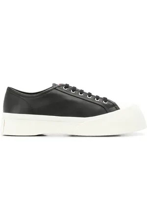 Marni Pablo platåsneakers i läder