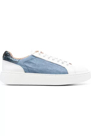Fratelli Rossetti Låga sneakers med denimpanel