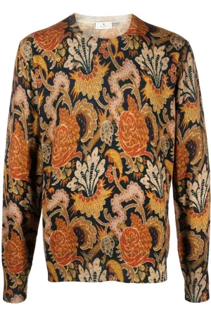 Etro Man Tröjor - Blommig tröja