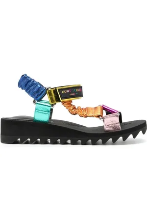 Kurt Geiger Remsandaler med färgblock