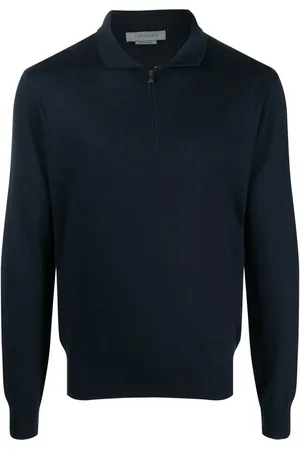corneliani Tröja med halv dragkedja