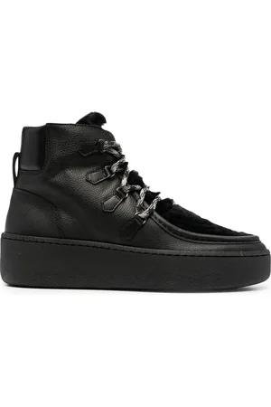Woolrich Sneakers med pälsdetalj
