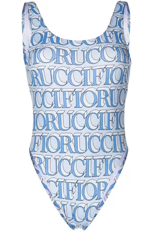 Fiorucci U-ringad baddräkt med logotyp