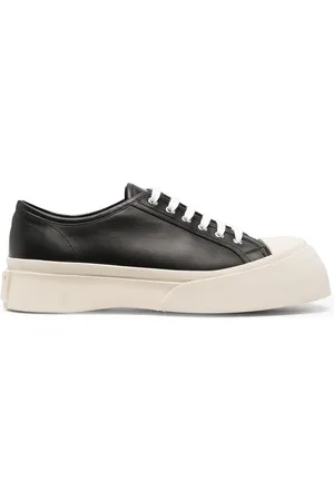 Marni Pablo platåsneakers i läder