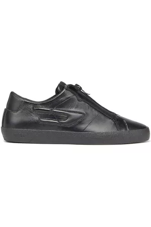 Diesel Man Sneakers - S-Leroji zip-up leather trainers