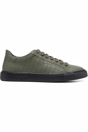 HIDE&JACK Essence krokodilpräglade sneakers