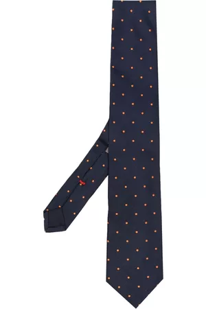 Lady Anne Man Slipsar - Polka-dot embroidery tie