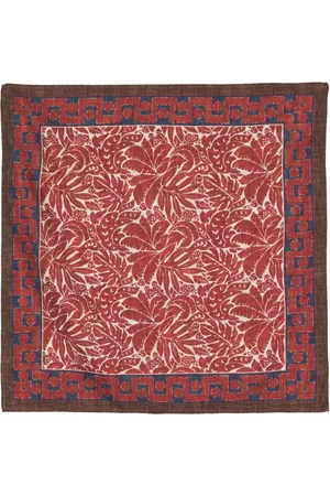 Lady Anne Man Näsdukar - Patterned floral-print handkerchief