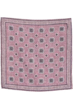 Lady Anne Man Näsdukar - Printed silk handkerchief