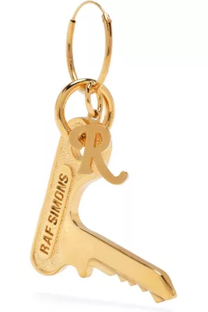 RAF SIMONS Örhängen - Key charm hoop earring