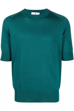 PT Torino Man Stickade tröjor - Round-neck knitted T-shirt