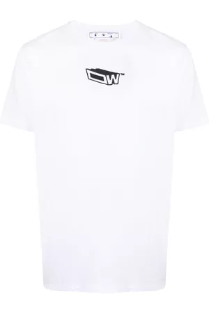 OFF-WHITE Man T-shirts - Graphic-print cotton T-shirt