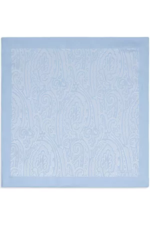 Etro Man Näsdukar - Paisley-print silk pocket square