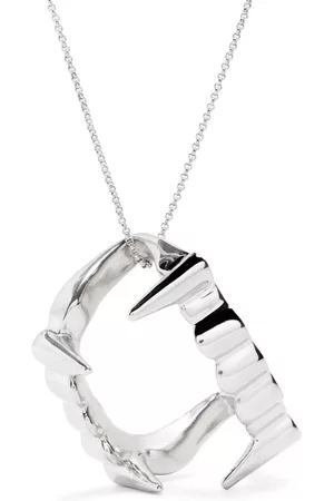 RAF SIMONS Kvinna Halsband - Vampire-teeth sculpted necklace