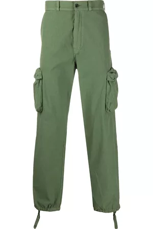 OFF-WHITE Man Raka byxor - Raka byxor med utility-ficka