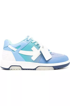 OFF-WHITE Man Sneakers - OUT OF OFFICE LEA GRADIENT DUSTY BLUE W
