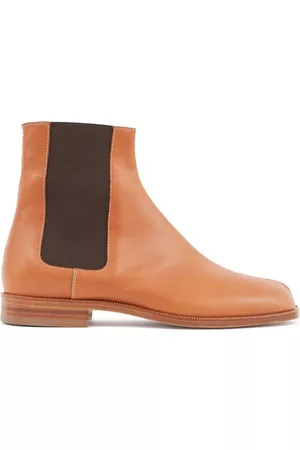 Maison Margiela Man Boots - Tabi toe leather boots