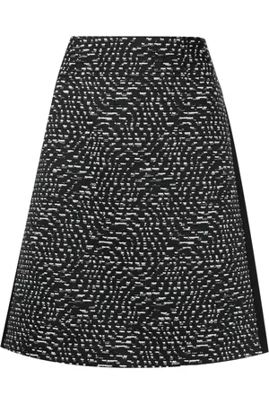 Paule Ka Kvinna Kjolar - High-waisted tweed skirt
