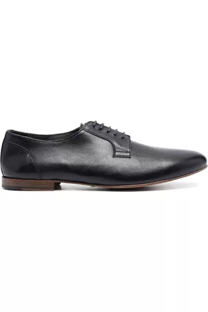 Pollini Man Loafers - Lace-up leather derby shoes