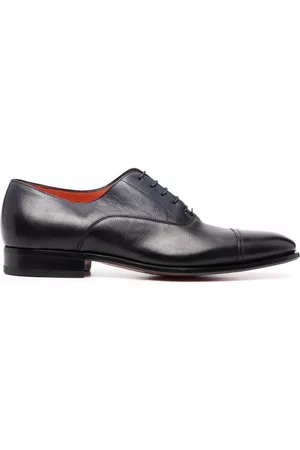 santoni Man Finskor - Oxford-skor med mandelformad tå