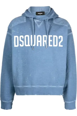 Dsquared2 Hoodie med logotyp