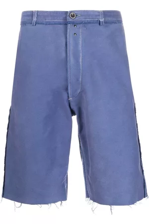 Maison Margiela Man Bermudashorts - Frayed-edge bermuda shorts