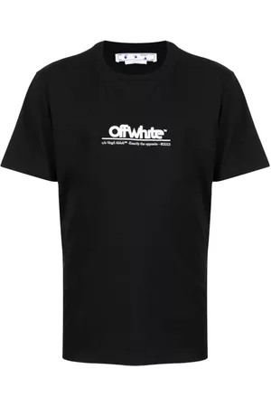 OFF-WHITE Man T-shirts - T-shirt med broderad logotyp
