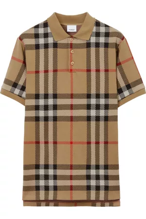 Burberry Man Pikétröjor - Vintage Check cotton polo shirt