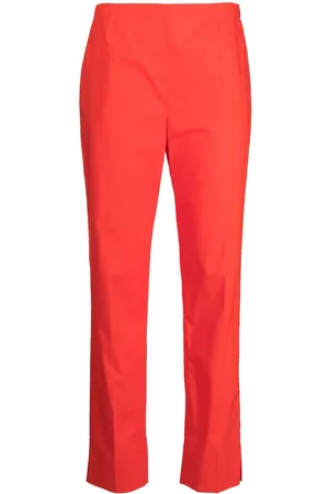 Paule Ka Kvinna Raka byxor - Straight-leg zipped cotton trousers