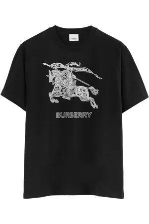 Burberry Man T-shirts - T-shirt med logotyp