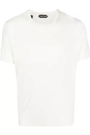 Tom Ford Man Kortärmade t-shirts - Short-sleeve lyocell-cotton T-shirt