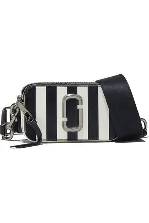 Marc Jacobs The Striped Snapshot axelremsväska