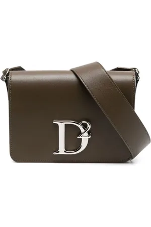 Dsquared2 Axelremsväska med logotypplakett