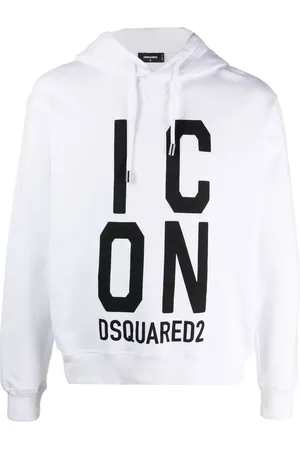 Dsquared2 Hoodie med tryck