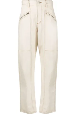 Isabel Marant Fanny raka cargobyxor