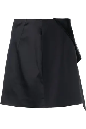 GENNY Minikjol med satin