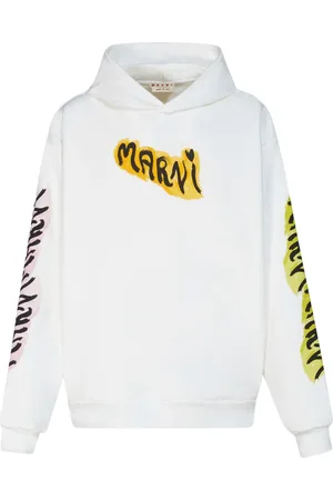 Marni Hoodie med graffititryck