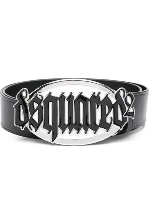 Dsquared2 Gothic bälte med logotypspänne