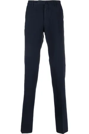 Incotex Chinos med plisserad detalj