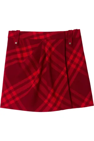 Burberry Rutig minikjol