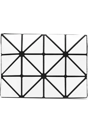 Issey Miyake Glansig korthållare med geometrisk design